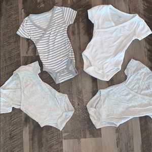 🎃0-3 month Cloud island Onesies